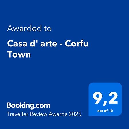 Casa D' Arte - Corfu Town Lejlighed Eksteriør billede